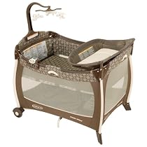 Graco Swept Frame Pack 'n Play Portable Playard with Bassinet & Changing Table in Kasbah