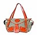 Mia Bossi Maria Diaper Bag, Tangerine