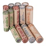 Royal Sovereign Assorted Coin Preformed Wrappers, 216 Count (FSW-216N)