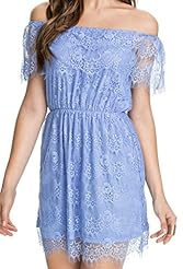 Spring Summer Winter Polyester/Spandex Lace Off the Shoulder Checkered Print Club Dress/Party Dress/Mini Dress 