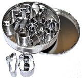 Mini Number Cutters Set, for Icing, Sugarcraft & Cake Decoration