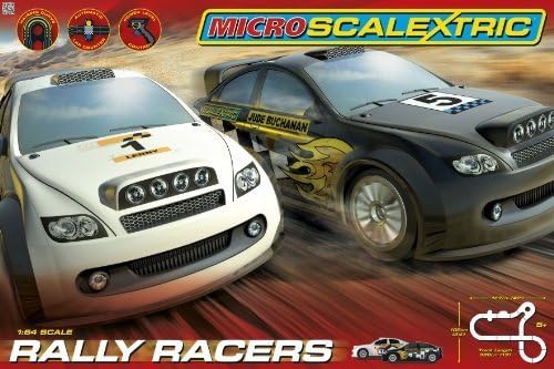Micro Scalextric 1:64 Scale Rally Racers Race Set by Hornby Hobbies Limited