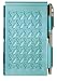 Flip Notes Pen and Notepad- Turbo Turquoise
