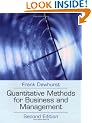 Quantitative Methods for Business and Management