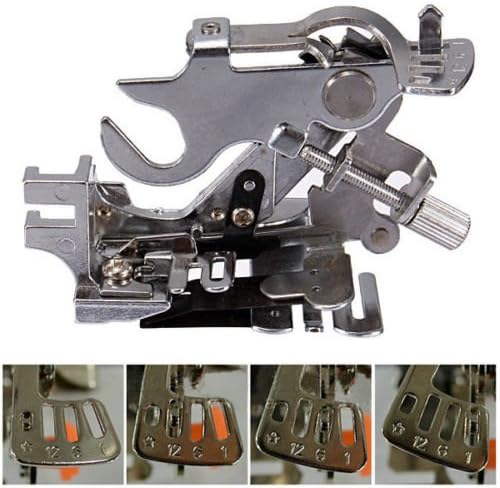Generic Ruffler Presser Foot Attachment for Singer Brother Juki Sewing Machine