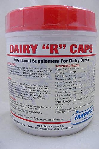 Impro Dairy "R" Caps- 25 Count