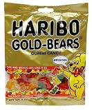Haribo Gummi Candy, Original Gold-bears, 5-ounce Bags (Pack of 24)