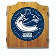 NHL Vancouver Canucks Dart Cabinet includes Darts and Board