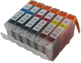51aYbAqlKaL. SL160  Sophia Global Compatible Ink Cartridge Replacement for Canon CLI 8 (2 Cyan, 2 Magenta, and 2 Yellow)