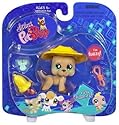 Littlest Pet Shop Pets On the Go Great Dane with Rain Hat and Umbrella