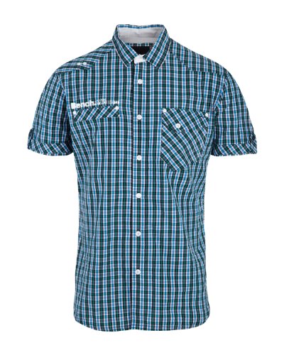 Bench Herren Hemd Jerry, brilliant blue, M, BMAA0993_BL098 Preisvergleich