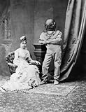 1880 VERY UNUSUL DEEP SEA DIVING WOMAN PORTRAIT PHOTO
