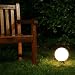 Kugelleuchte - Aussenlampe mit 20 cm Durchmesser mit Erdspiess und 5 Metern Zuleitung