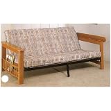 BEAUTIFUL METAL FUTON W. WOOD ARMS AND MAGAZINE RACK
