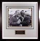 Jack Nicklaus and Arnold Palmer Framed '65 Masters 16x20 Dual-Autographed Photograph w/Plate