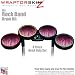 Fire Pink Skin by WraptorSkinz fits Rock Band Drum Set for Nintendo Wii, XBOX 360, PS2 & PS3 (DRUMS NOT INCLUDED)