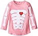 Mud Pie Baby Girls' Little Pink Skeleton Tunic
