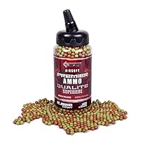 Crosman Premier Airsoft Ammo 6mm 2K (Green/Brown)
