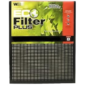 WEB WP1620 Eco Furnace Filter Plus, 16-Inch by 20-Inch