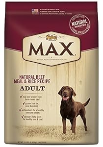 NUTRO MAX Adult Natural Beef Meal and Rice Recipe, 15 Pound NUTRO MAX Adult Natural Beef Meal and Rice Recipe, 15 Pound