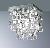 Reality|Trio Deckenleuchte Deckenlampe N9 ~ chrom, 24x24cm