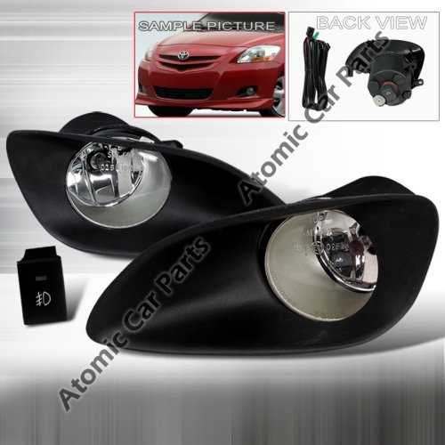 06 07 08 Toyota Yaris 4-door Factory-style Fog/Driving Lights - Clear (Pair) ***Free Shipping***