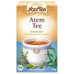 Yogi Tee, Atem-Tee Ayurvedische Teemischung, Biotee, schmeckt so aussergew�hnlich, das sich f�r einen Moment der Druck des Tages l�st, 15 Teebeutel, 30g