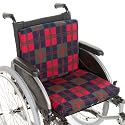 Wheelchair Memory Foam Cushion with Lumbar & Coccyx Benefit