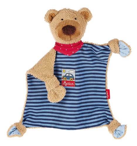 Imagen 2 de Sigikid 48931 TucTöffTöff - Mantita de seguridad, diseño de oso