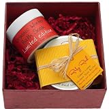 Ruby Red Organic Box of Winter Gorgeousness Includes Organic Bath Soak 70g and Organic Whipped Shea Butter Moisturiser 200mlby Ruby Red
