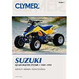 CLYMER REPAIR SERVICE MANUAL SUZUKI LT250R QUAD RACER 85-92 by CLYMER