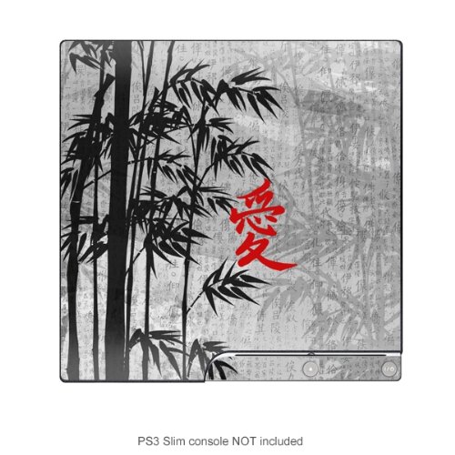 Protective Decal Skin Sticker for Playstation PS3 SLIM case cover ps3SLM-112