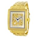 Invicta Men's Signature Collection Mechanical Skeleton Gold-Tone Watch #7206