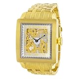 Invicta Men's Signature Collection Mechanical Skeleton Gold-Tone Watch #7206