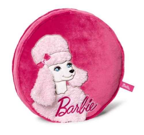 Nici 34366 - Kissen Barbie Pudel Sequin rund &oslash;: 35 cm Preisvergleich