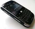EMARTBUY CLIP ON BACK SHELL CASE FOR BLACKBERRY BOLD 9000 BLACK