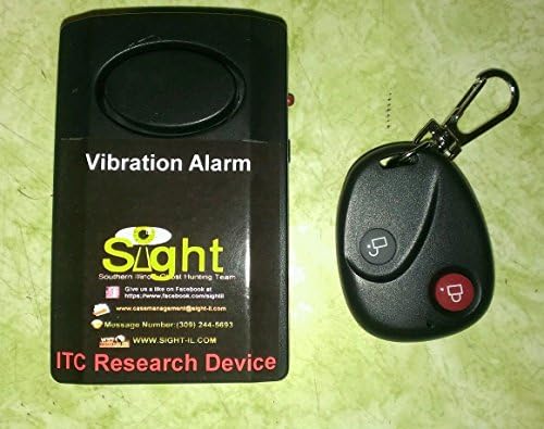 Vibration Detector with Wireless Remote Shutt-off (Ghost Hunting Equipment)
