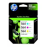 HP 564 Ink Cartridge in Retail Packagings, Combo Pack ~ HP