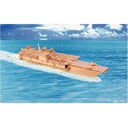 Aircraft Carrier 3D Woodcraft Construction Kit