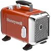 Honeywell HZ-510E Keramik-Heizl�fter in rot/Chrom, 1100/1800 Watt breiter Standfu�