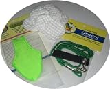 Medium Light Green Package Avian Fashions Flightsuit (Bird Diaper)/Lanyard/Liners/Detailed Instructions