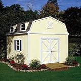 Premier Series Sequoia Storage Shed Kit Size: 12' x 24' with Floor Kit