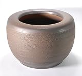 金彩松皮火鉢　13号（信楽焼・陶器・暖房・火鉢・ひばち）*