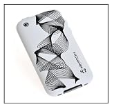 iPhone 3G Case - White Spiral