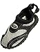 Childrens Kids Wave Water Shoes Pool Beach Aqua Socks (3 M US Little Kid, Grey)