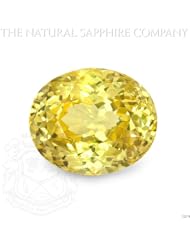 Natural Untreated Yellow Sapphire, 4.18ct. (Y2974)