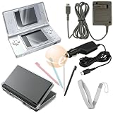 Hard Case+Guard+Car Charger+Gift for Nintendo DS lite