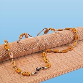 Click here to buy Mah Jongg Natural Bone Eyeglass Chain Eyeglass Holder by Mah Jongg Eyeglass Holder.