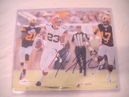 JOE HADEN SIGNED AUTOGRAPHED 8X10 PHOTO CLEVELAND BROWNS COA + HOLOGRAM JSA