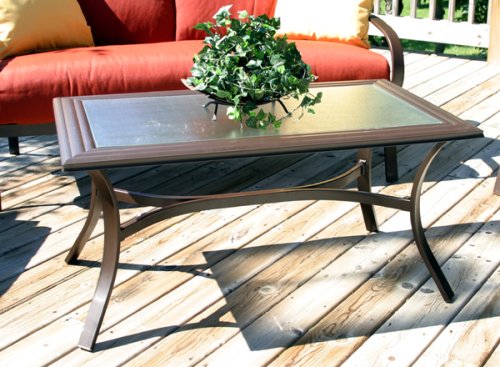Castaway Outdoor Patio Furniture: Deep Seating Rocking Chair Set